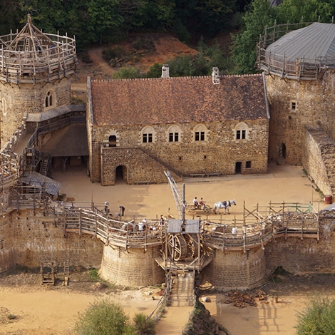 Journée à Guédelon