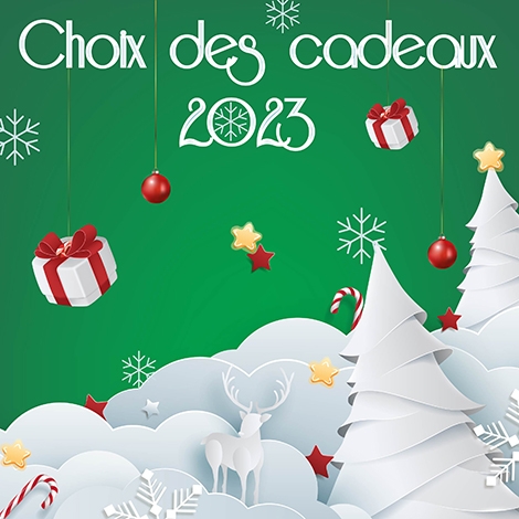 Choix des cadeaux des fêtes de fin d'année 2023