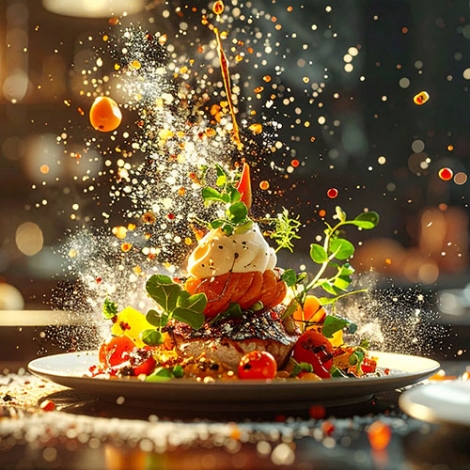 Repas au château des Vaux