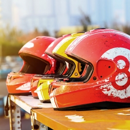 Matinée karting en famille