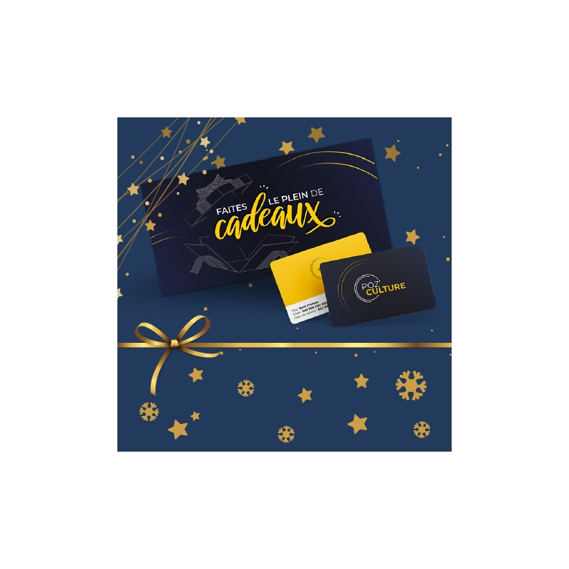 Carte cadeau de Noël pour les jeunes de 12 à 17 ans CMCAS Chartres